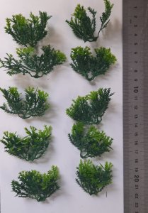 画像2: Reality in Scale[PP008]1/16-1/35 野原の茂み-マルチカラー ミディアム/ライトグリーン (2)