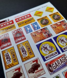 画像4: Reality in Scale[RIS35282]1/35 商業看板フランス語 セット1 (4)