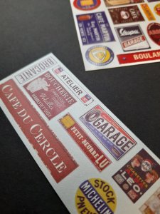 画像3: Reality in Scale[RIS35283]1/35 商標看板 フランス語 セット2 (3)