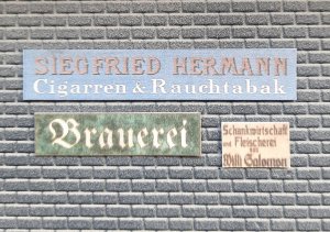 画像2: Reality in Scale[RIS35289]1/35 売店名/業種名別店頭木製看板 ドイツ語セット2 (2)