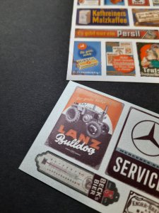 画像5: Reality in Scale[RIS35293]1/35 錆びた商業標識 ドイツ語 (5)