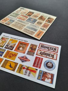 画像2: Reality in Scale[RIS35313]1/35 WWIIオランダ商用ポスターシート&木製商業看板 (2)