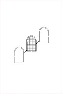 画像2: Reality in Scale[GL-083.3]窓枠セット 38 x 26mm 4個 (2)