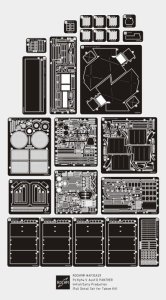 画像1: ロコムモデル [RCAF35A29]1/35 WWII 独 ドイツ陸軍 パンターD型 極初期/初期型用フルディテールセット(タコム用) (1)