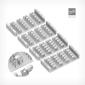 画像2: ロコムモデル[RCRP35015]1/35 WWII 独 ドイツ陸軍車両用クランプ タイプBセット(4バージョン/80個入) (2)