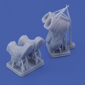 画像4: RoyalModel[RM1016]1/16 WWII ドイツ 歩兵用アンクルブーツセット(4個入) (4)