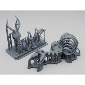 画像3: RoyalModel[RM1049]1/35 ジオラマアクセサリー アンテロープの全身骨格 (3)