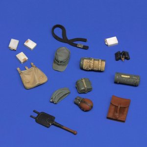 画像1: RoyalModel[RM1104]1/16 WWII ドイツ 歩兵用装備アクセサリーセット (1)