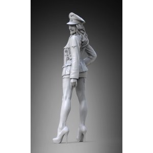 画像4: RoyalModel[RM873]1/35 ミリタリー・ピンナップガール ドイツ軍将校 (4)