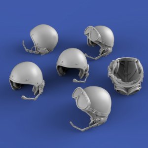 画像2: RoyalModel[RM893]1/35 現用 アメリカ CVC T56-6ヘルメットセット「ベトナム戦争」(6個入) (2)