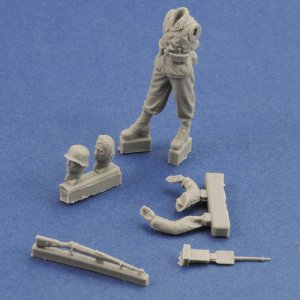 画像2: RoyalModel[RM922]1/48 WWII ドイツ武装親衛隊擲弾兵(ライフル付) (2)