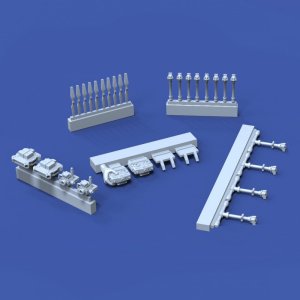 画像2: RoyalModel[RM925]1/35 現用 ドローン&遠隔操縦装置セット (2)