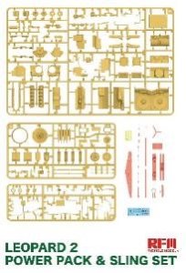 画像3: ライフィールドモデル[RFM2050]1/35 レオパルト2用パワーパック& スリングセット (3)