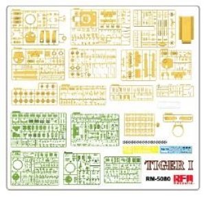 画像7: ライフィールドモデル[RFM5080]1/35 タイガーIE型 後期型w/フルインテリア (7)