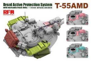 画像6: ライフィールドモデル[RFM5091]1/35 T-55AMD 中戦車w/ドローストシステム & 可動式履帯 (6)