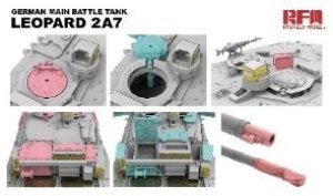 画像3: ライフィールドモデル[RFM5108]1/35 レオパルド2A7 主力戦車w/ボーナスパーツ (3)