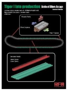 画像5: ライフィールドモデル[RFM5101]1/35 ティーガーI 後期型(ヴィレル・ボカージュの戦い)w/ツィンメリット &ドイツパンツァーエース (5)