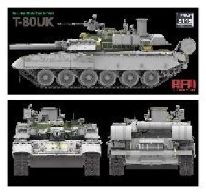 画像3: ライフィールドモデル[RFM5115]1/35 ロシア軍 T-80UK 主力戦車 (3)