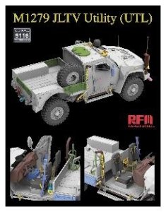 画像4: ライフィールドモデル[RFM5116]1/35 M1279 JLTV ユーティリティ(UTL) (4)