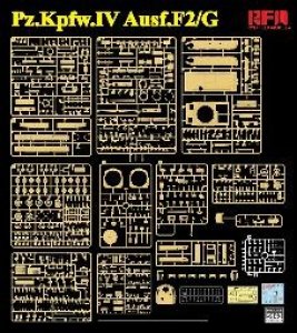 画像4: ライフィールドモデル[RFM5143]1/35 IV号戦車 F2/G型w/連結組立可動式履帯 (4)