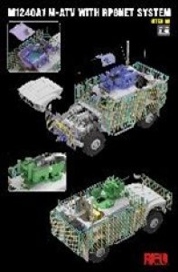 画像2: ライフィールドモデル[RFM5145]1/35 M1240A1 M-ATV w/RPGNet システム (2)