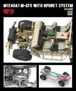 画像4: ライフィールドモデル[RFM5145]1/35 M1240A1 M-ATV w/RPGNet システム (4)