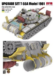 画像4: ライフィールドモデル[RFM5155]1/35 T-55A Mod.1981 w/フルインテリア＆可動式履帯 (4)