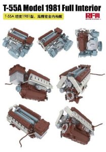 画像10: ライフィールドモデル[RFM5155]1/35 T-55A Mod.1981 w/フルインテリア＆可動式履帯 (10)