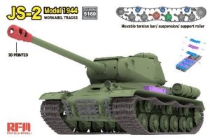 画像2: ライフィールドモデル[RFM5160]1/35 JS-2 1944年型w/可動式履帯 (2)