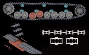 画像5: ライフィールドモデル[RFM5033]1/35 IV号戦車 J型 後期型/観測戦車w/連結組立可動式履帯 2 in 1 (5)