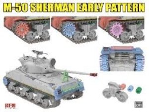 画像6: ライフィールドモデル[RFM5161]1/35 M-50 シャーマン 初期パターン "デゲム・アレフ/デゲム・ベス" (6)