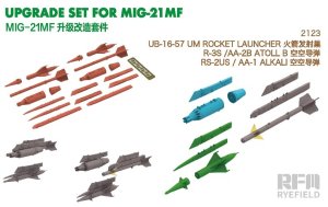 画像1: ライフィールドモデル[RFM2123]1/48 MiG-21MF用武装セット (1)