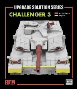 画像2: ライフィールドモデル[RFM2128]1/35 チャレンジャー3用グレードアップパーツセット (RFM5166用) (2)