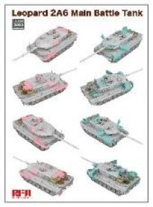 画像3: ライフィールドモデル[RFM5065]1/35 レオパルド2A6 主力戦車 w/可動式履帯 (3)