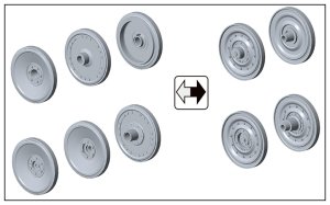 画像7: ライフィールドモデル[RFM5005]1/35 WWII独 ティーガーI「フェールマン戦隊」ドイツ北部1945年4月 (7)