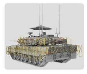 画像3: ライフィールドモデル[RFM2021]1/35 カナダ軍 レオパルト2A6M CAN用  グレードアップパーツセット (RFM5076用) (3)