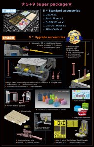 画像2: SABREモデル[35A12-P] 1/35M1278 ウェポンキャリア 統合軽戦術車両JLTV （プレミアムエディション） (2)