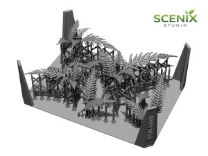 画像3: SCENIX Studio[SXP35001]1/35 ジオラマアクセサリー シダの葉 (3)