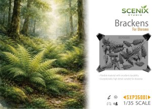 画像1: SCENIX Studio[SXP35001]1/35 ジオラマアクセサリー シダの葉 (1)