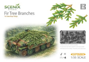 画像1: SCENIX Studio[SXP35002]1/35 ジオラマアクセサリー モミの枝(偽装/植生用) (1)