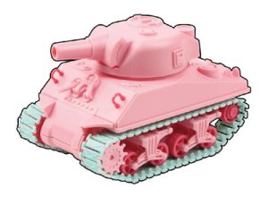 画像2: 童友社 カラフルキュートタンク[No.2] M4 シャーマン（アメリカ） (2)