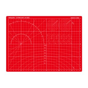 画像2: 童友社[DGCM-R] 1大型ガラスカッティングマット レッド (2)