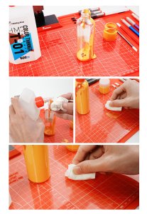 画像5: 童友社[DGCM-G] 1大型ガラスカッティングマット グレー (5)