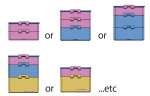 画像4: プラモ向上委員会【PMKJ023CL】モデリングコンテナ054(Slim Option) (4)