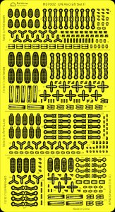 画像1: レインボーモデル[VICRAI7002]1/700 日本海軍 艦載機ディテールアップセット2（零戦52型×10、天山×10、彗星×4、   彩雲×4、流星×4） (1)