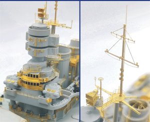 画像3: シップヤードワークス[VICSHIS350008]1/350 イタリア海軍 戦艦ローマ(トランぺッター05318用) (3)