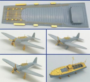 画像7: シップヤードワークス[VICSHIS350009]1/350 日本海軍 航空母艦 赤城(ハセガワ40025/40103用) (7)