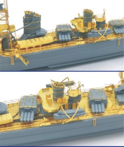 画像3: シップヤードワークス[VICSHIS700023]1/700 日本海軍 駆逐艦 雪風1945(ピットロードW232C用) (3)