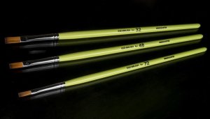 画像3: モデルカステン［SB-03］SSDブラシ筆塗り模型専用チタン平筆 1/32 (3)