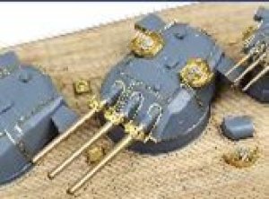 画像3: シップヤードワークス[VICSHIS700011]スーパーディテールセット 1/700日本海軍 戦艦大和 (タミヤ31113用) (3)